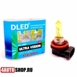  DLED Автомобильная лампа H9 Dled "Ultra Vision" 3000K (2шт.)